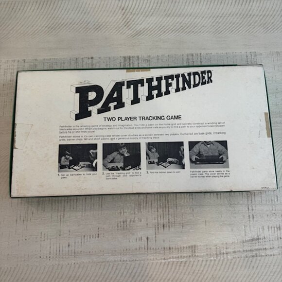 Vintage 1977 Milton Bradley Pathfinder Two Player Tracking Game #4714 - Picture 14 of 15